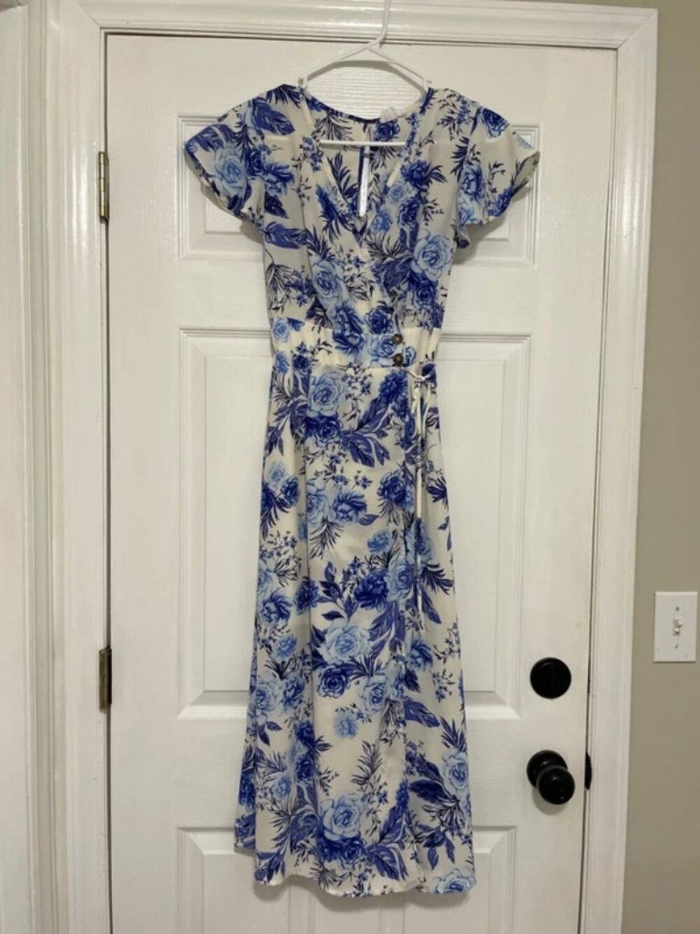Sienna Sky Floral Midi Dress